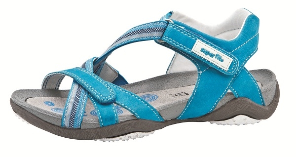 Velcro Sandal - Griffen - Superfit S12 : Girls-Sandals : Kids Shoes & Boots - Bobux, Pretty Brave, McKinlays, Skechers and more| Future Feet