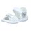 Nelly 1 Sandal with heart - White