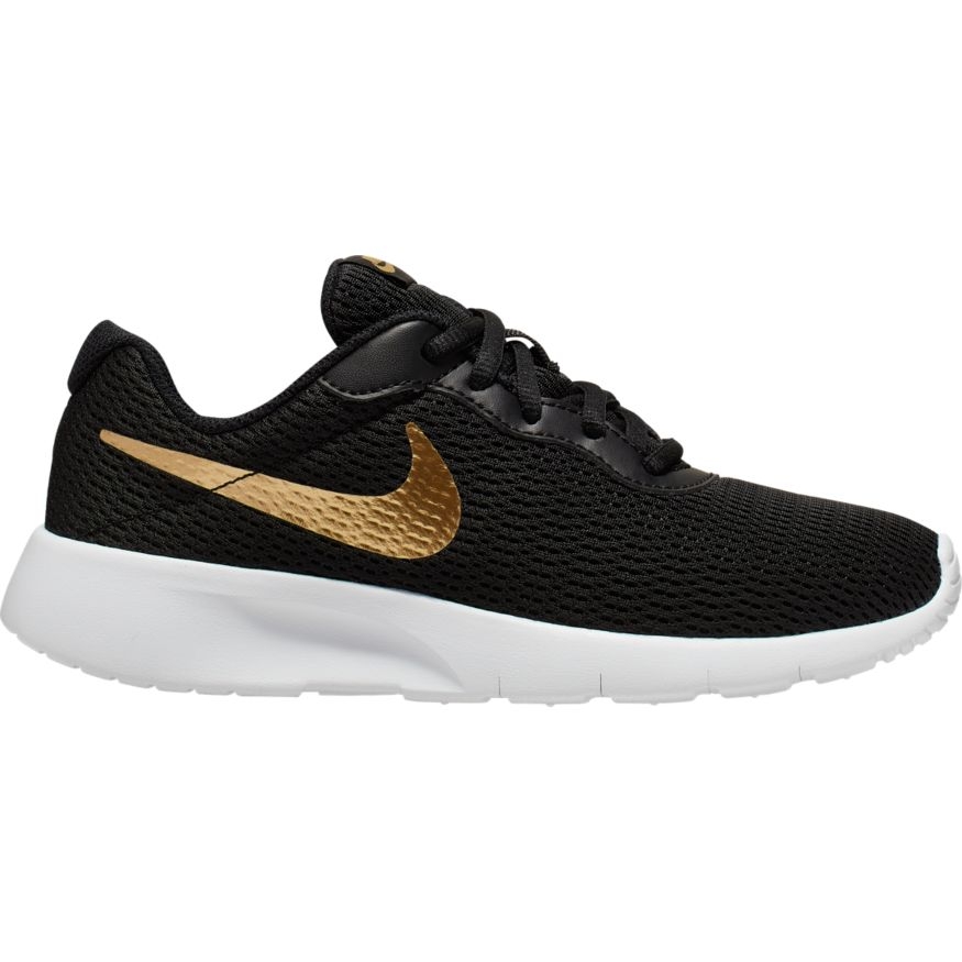 kids black and gold nikes