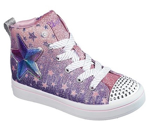 Twi Lites Starry Gem Boot - Girls-Boots : Online store open | Click & Collect - Level 3 | Bobux, Nike, McKinlays & Skechers - skechers W20